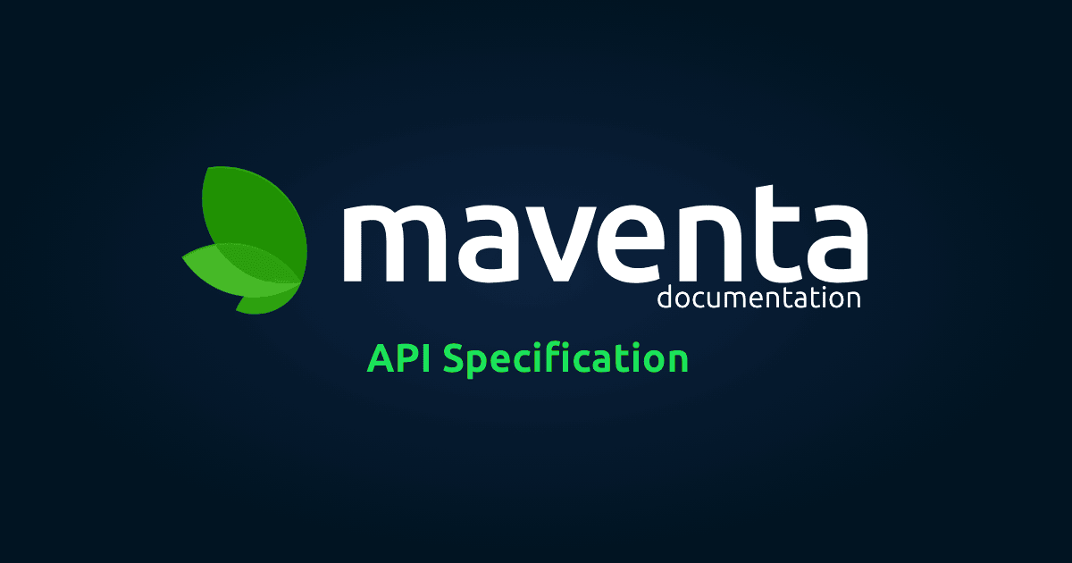 Maventa documentation: Scanning API